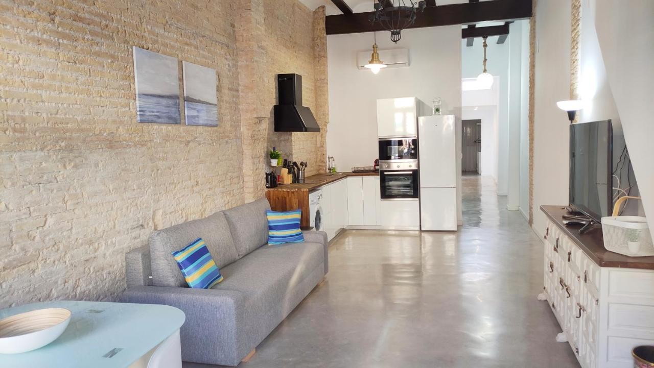 Florit Flats - Lovely Apartment With Private Terrace By El Cabanyal Valencia Exterior photo